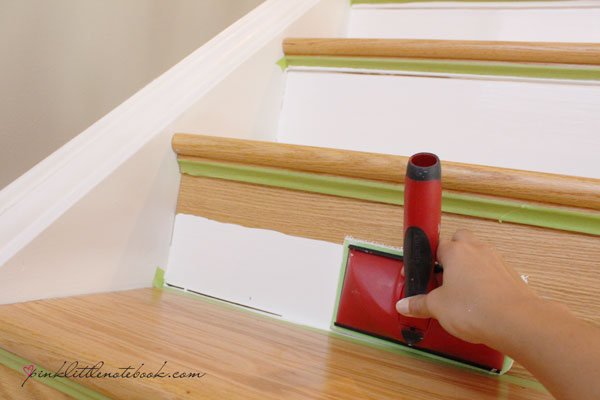 Painting a Stair Riser in 10 Seconds or Less A Must Have Tool