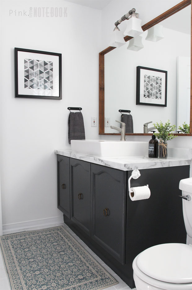 Budget Friendly DIY Bathroom Vanity