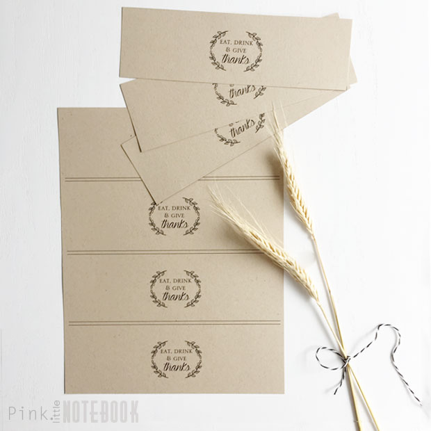 Free Printable Thanksgving Stationery Templates