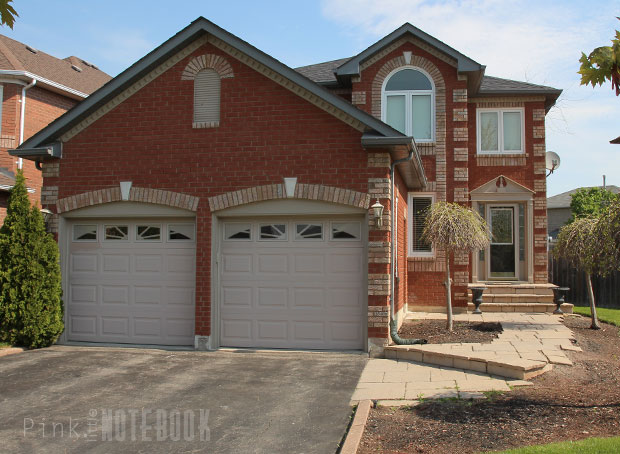 Home Exterior Makeover - Before & After - Pink Little NotebookPink ... Home Exterior Makeover - Before & After - Pink Little NotebookPink ...