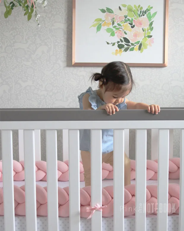 Braided Crib Bumper 4 m – Cozy Nursery