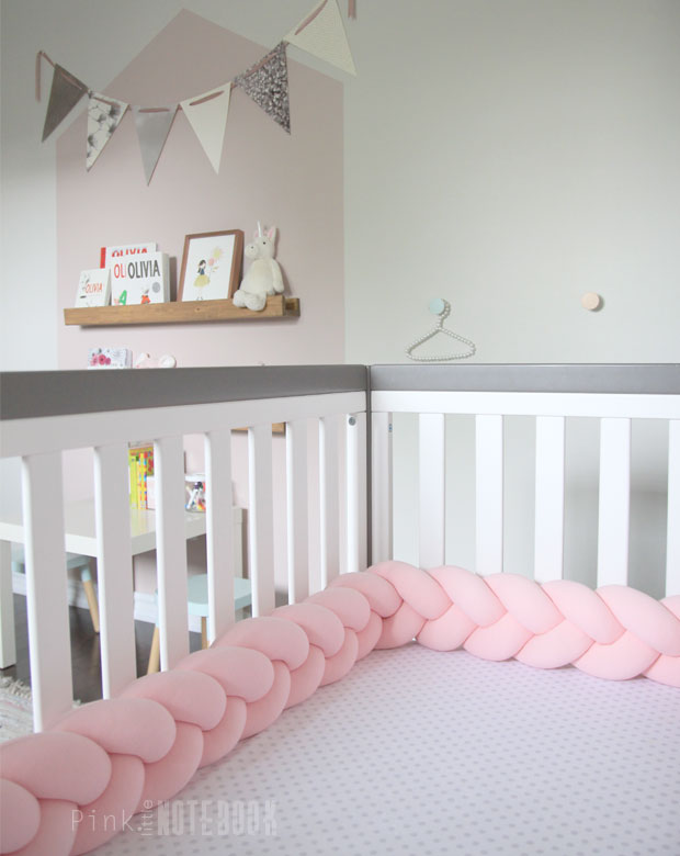 plaited cot bumper