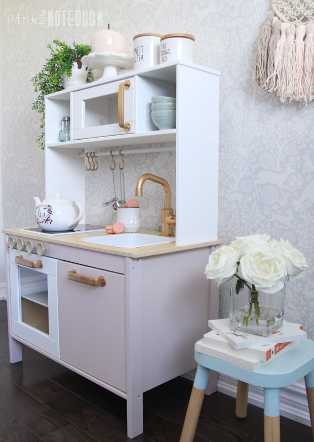 Customizing your IKEA DUKTIG Play Kitchen - Pink Little ...