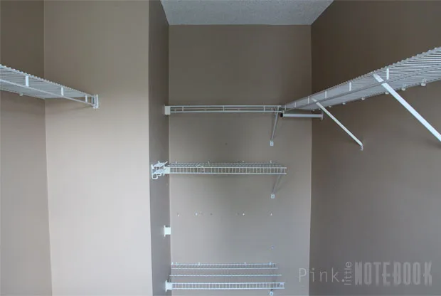 before: designing my walk-in closet makeover