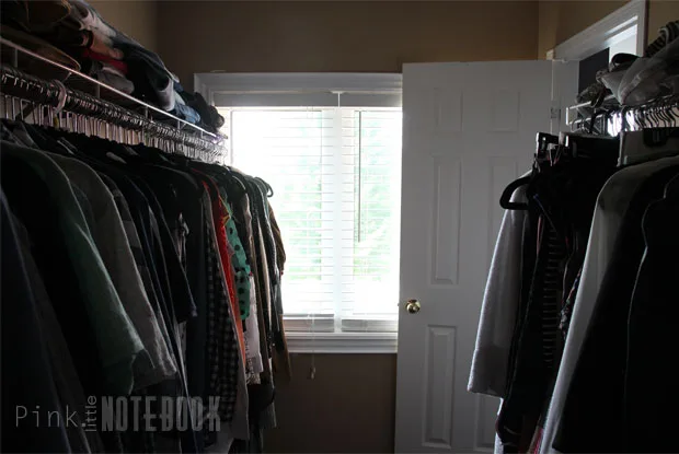 Before: designing my walk-in closet 