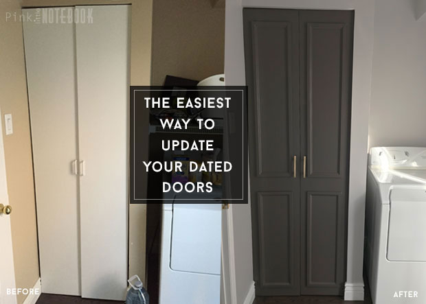 The Easiest Way To Update A Flat Panel Door Pink Little