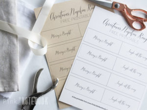 Christmas Napkin Holders (Free Printable) - Pink Little NotebookPink ...