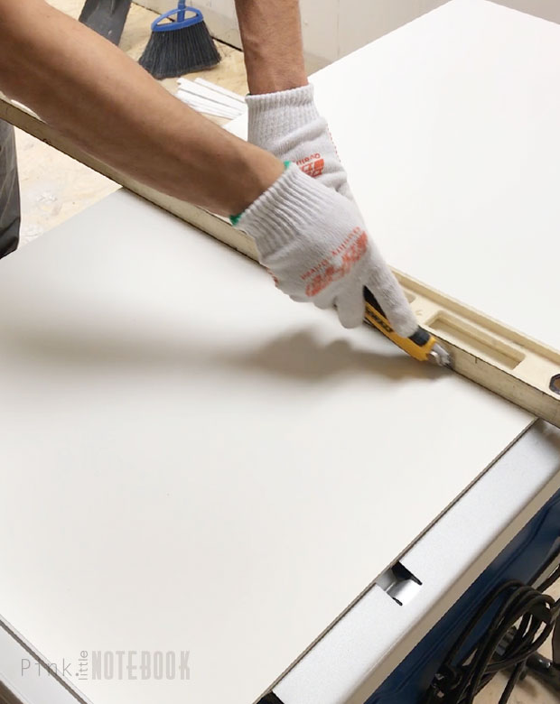 Diy How To Update Old Ceiling Tile Pink Little